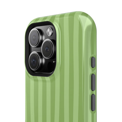 Light Green Stripes Phone Case