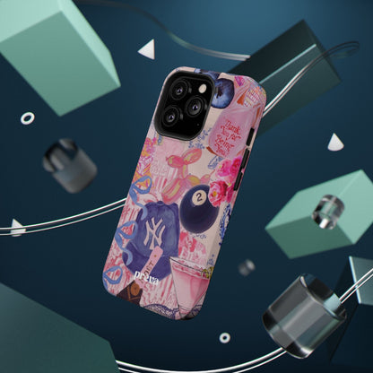 Retro 8 Ball Collage Phone Case