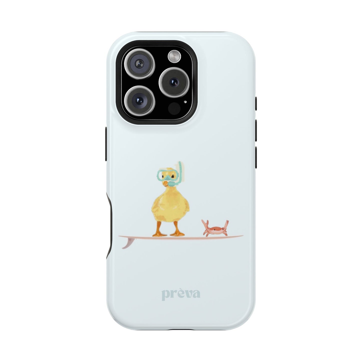 Scuba Duck Stripes Phone Case
