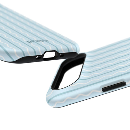 Blue Island Stripes Phone Case