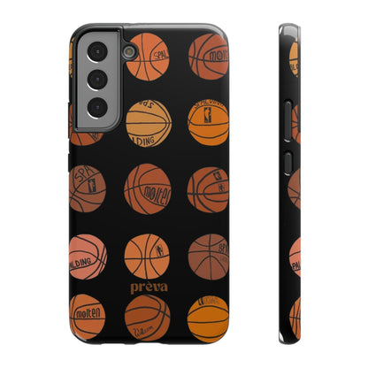 Black Basketball Phone Case