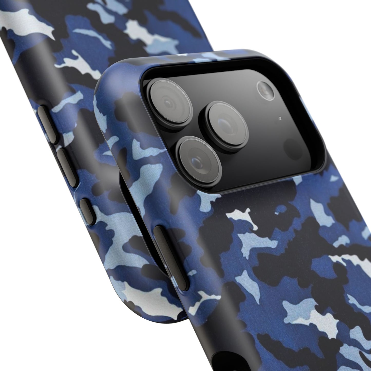Blue Camo Phone Case