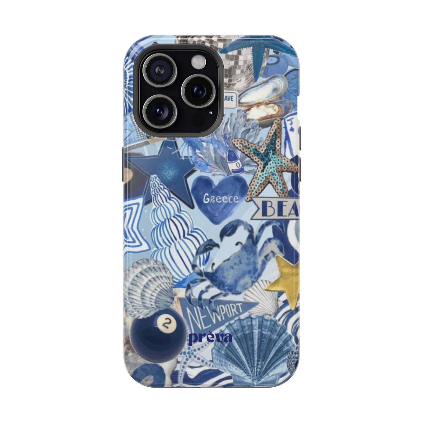 Coastal Collage Phone Case