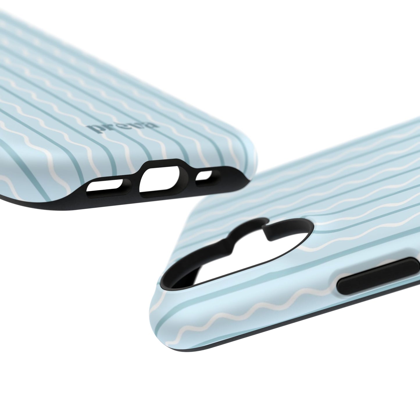 Blue Island Stripes Phone Case