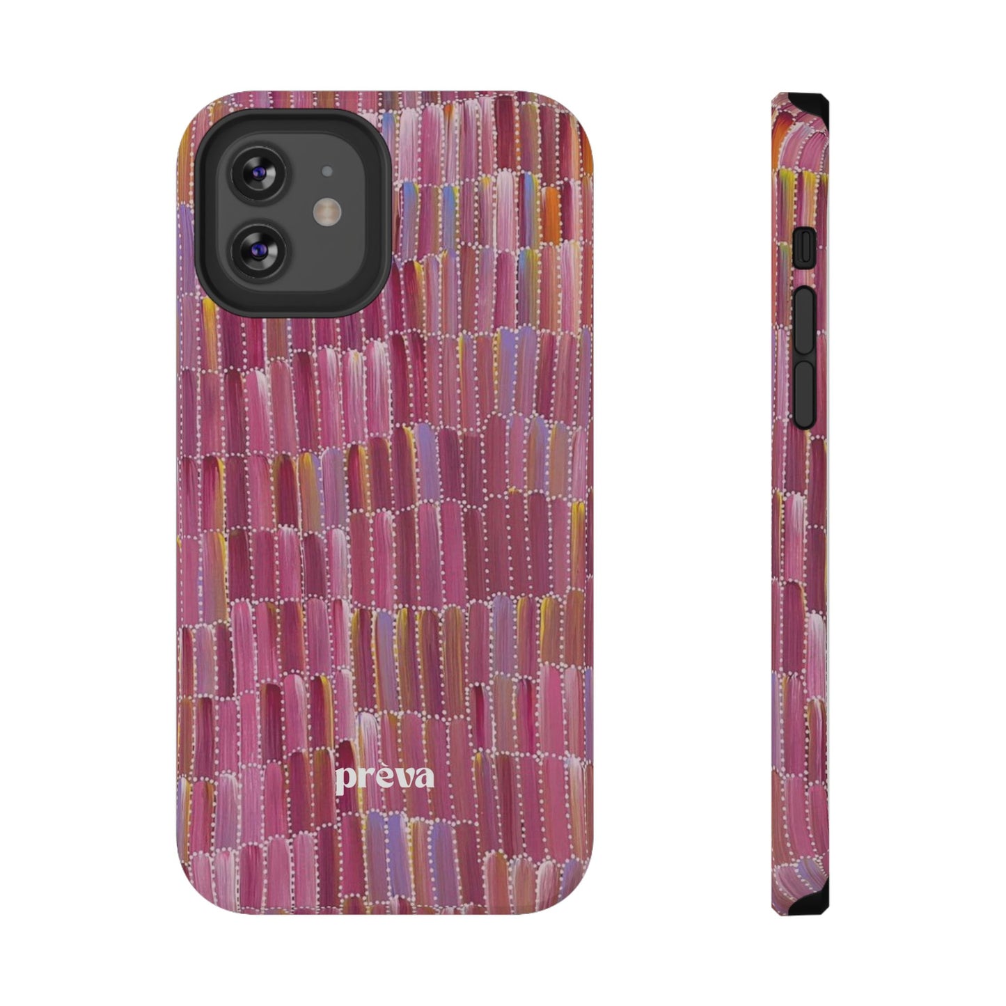 Pink Brushstroke Phone Case