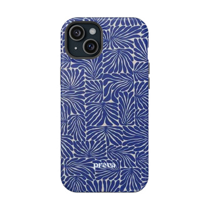 Blue Abstract Greek Phone Case