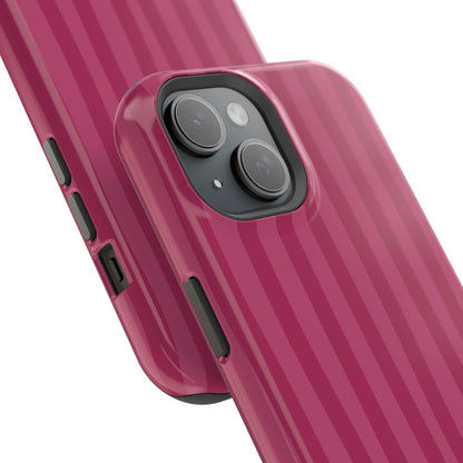 Magenta Stripes Phone Case