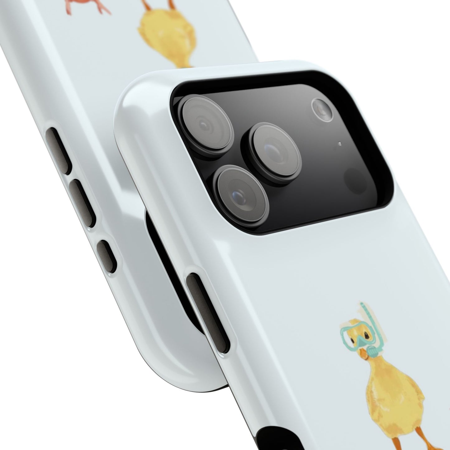 Scuba Duck Stripes Phone Case