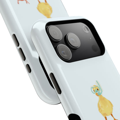 Scuba Duck Stripes Phone Case
