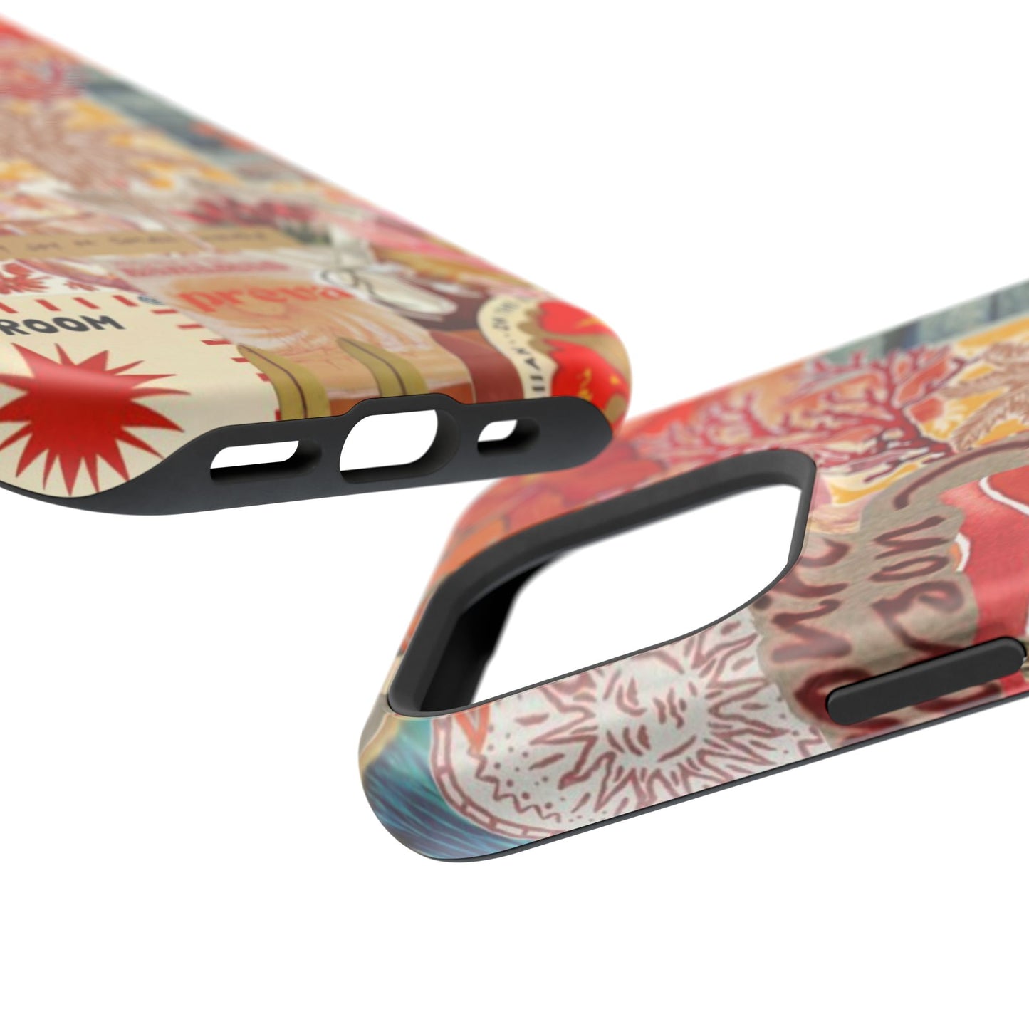 Vintage Floral Collage Phone Case
