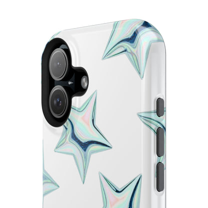 White Starburst Phone Case