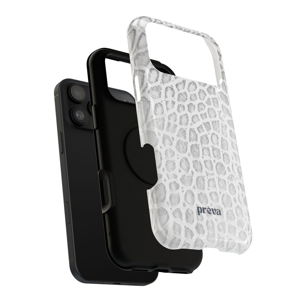 White Snake Phone Case