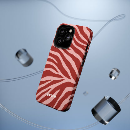 Red Zebra Phone Case