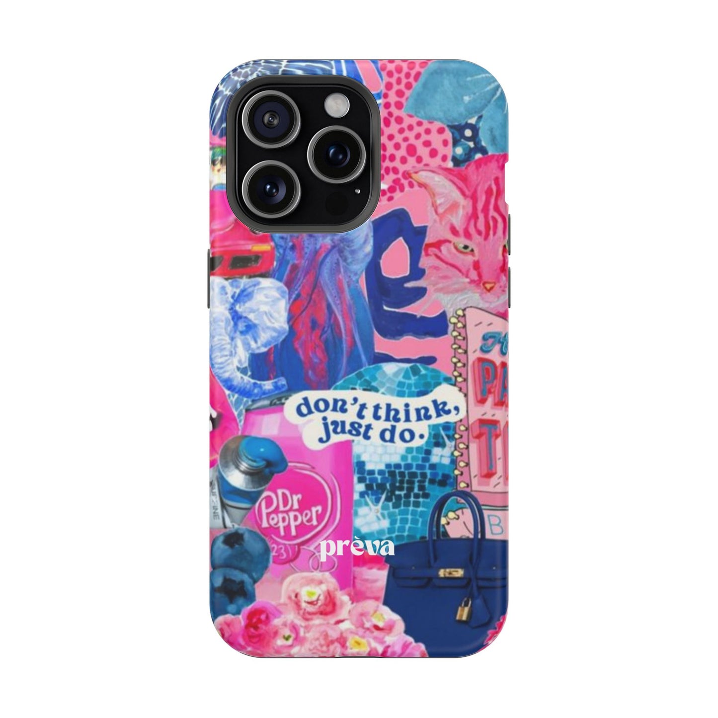 Vibrant Galaxy Collage Phone Case