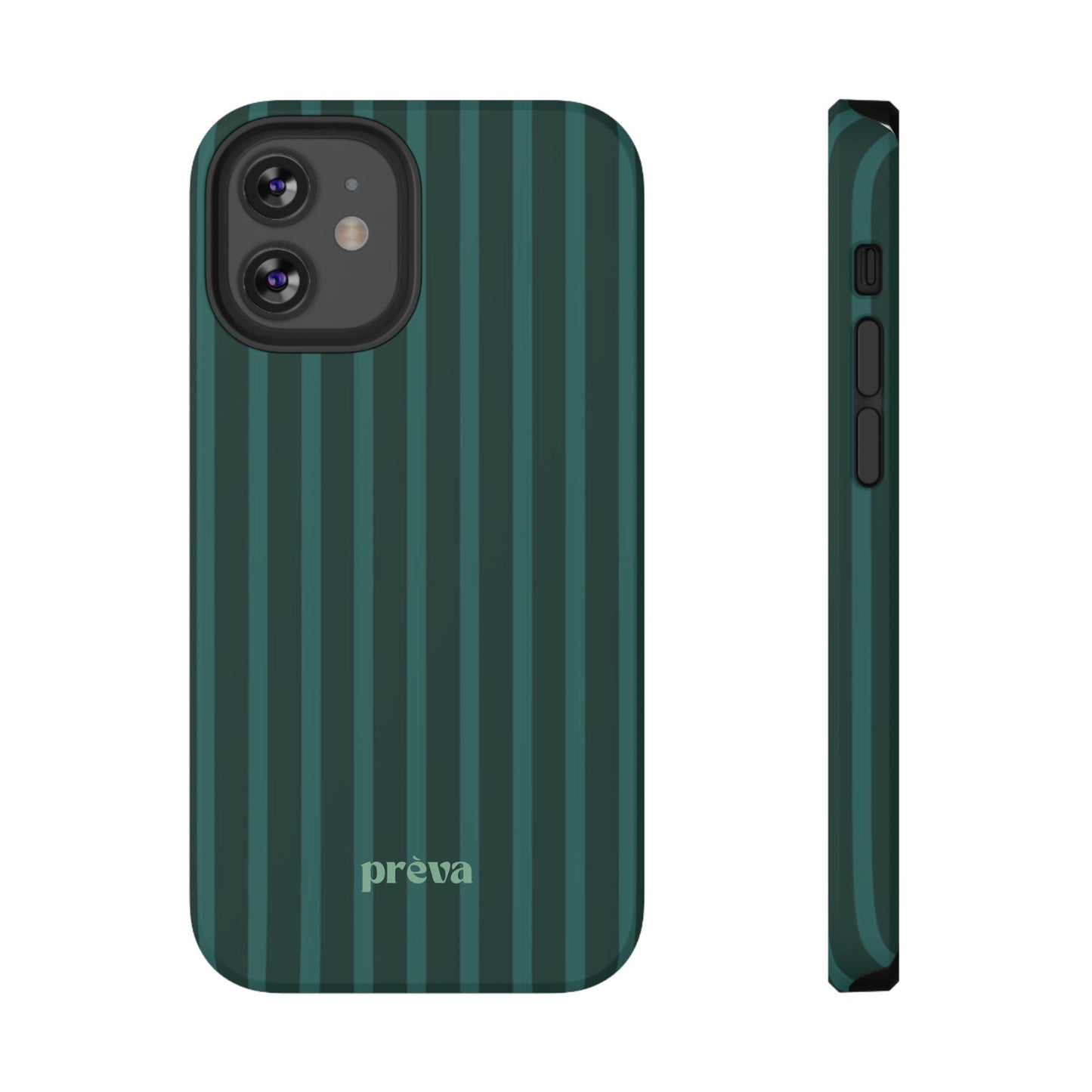 Striped Green Phone Case