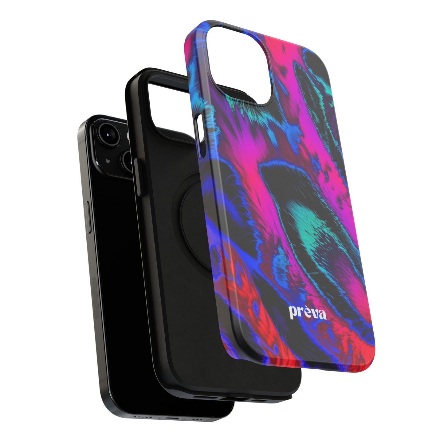 Neon Swirl Phone Case