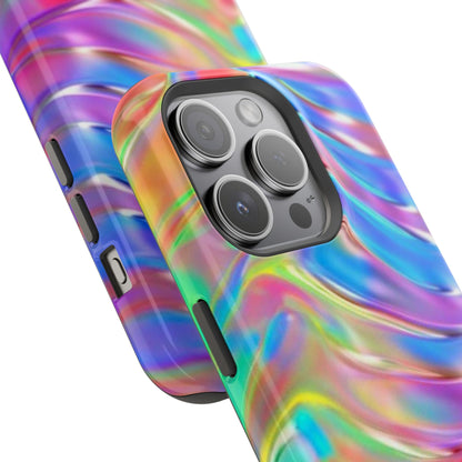 Iridescent Swirl Phone Case