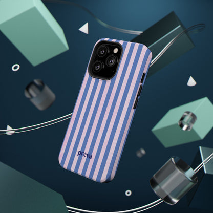 Striped Purple and Pink Phone Case