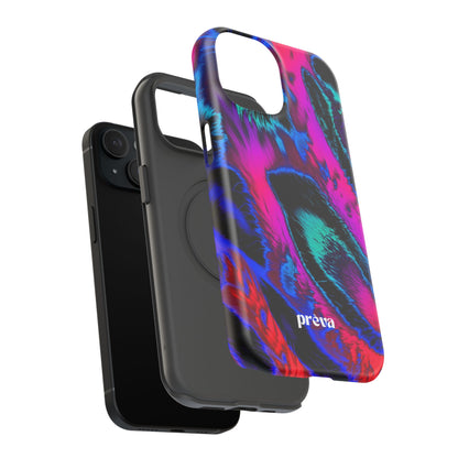 Neon Swirl Phone Case