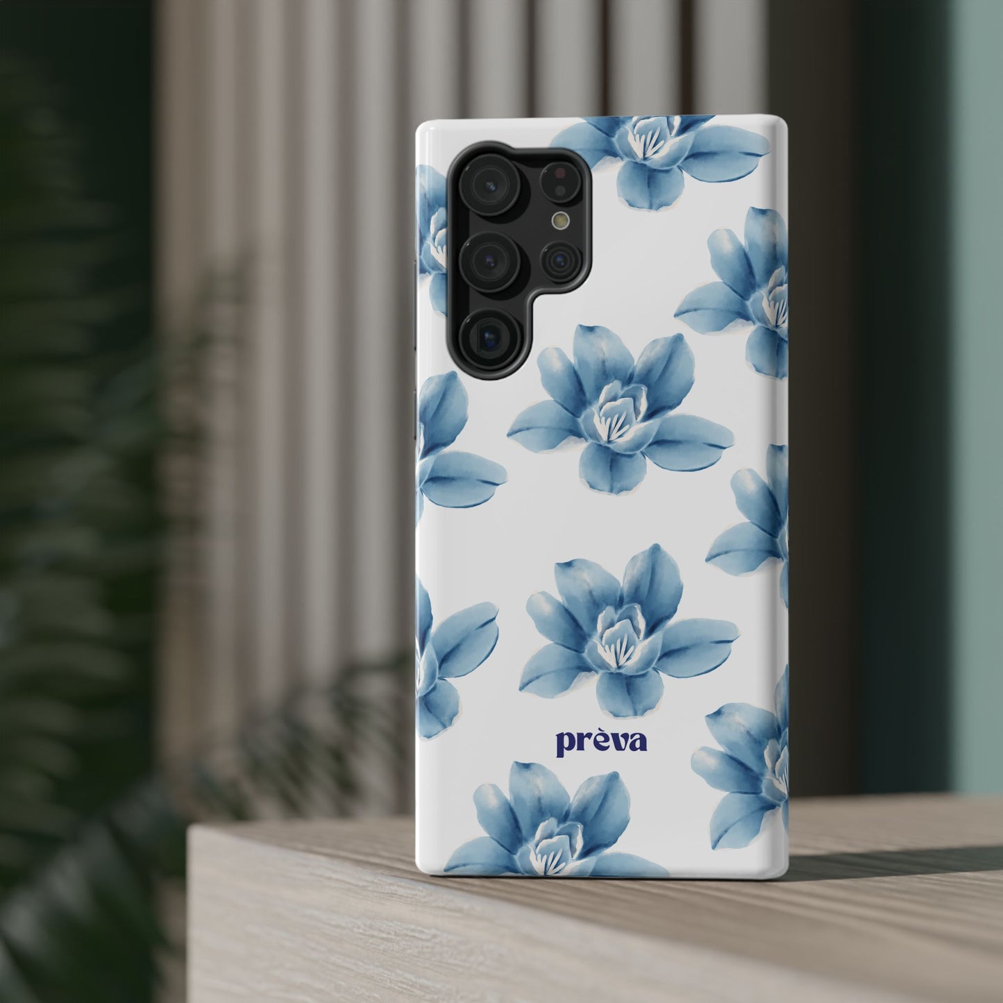 Blue Flowers Phone Case