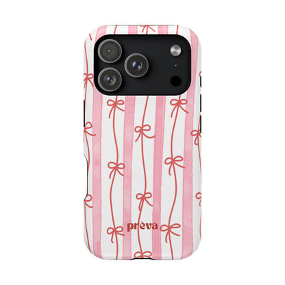 Pink Bow Chain Phone Case