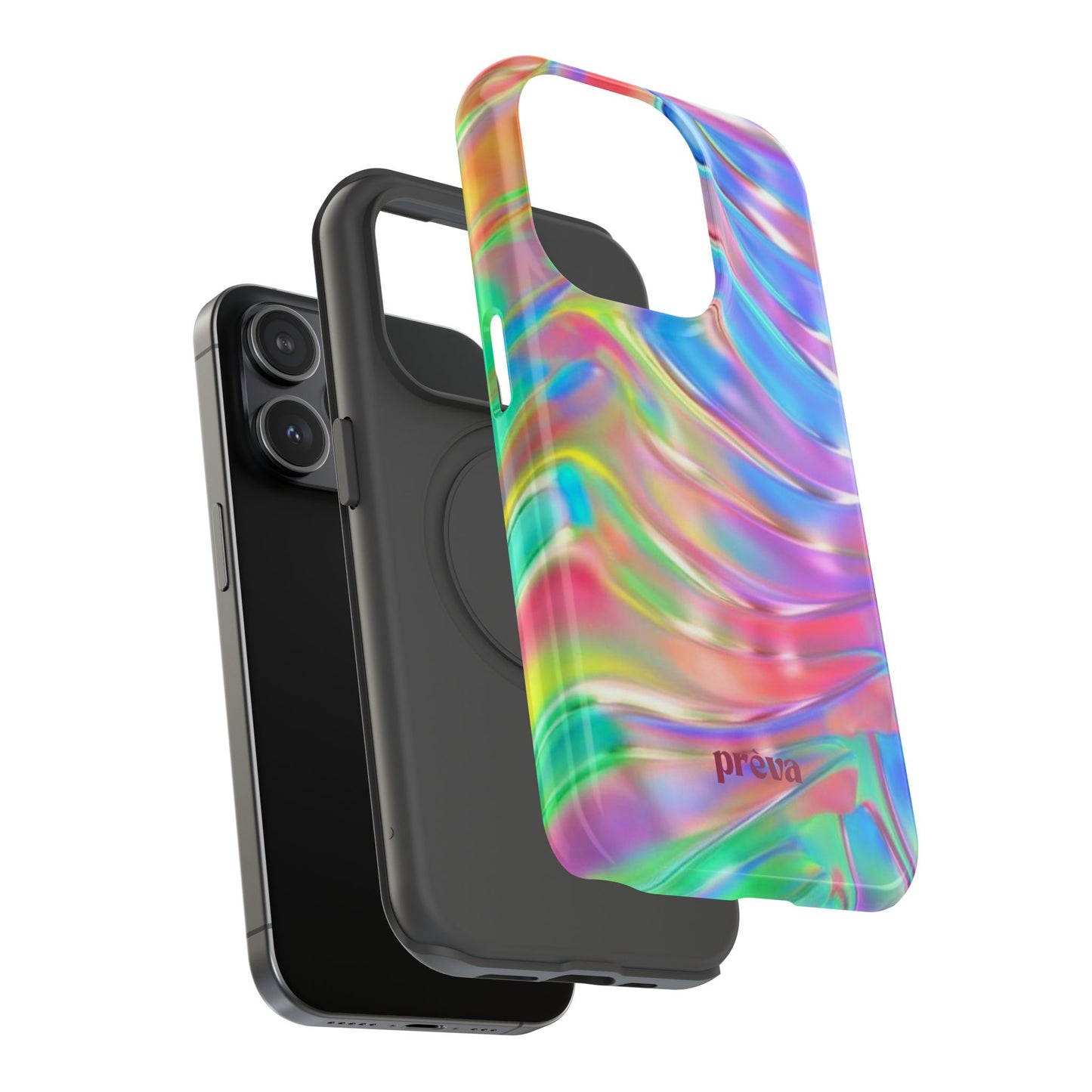 Iridescent Swirl Phone Case