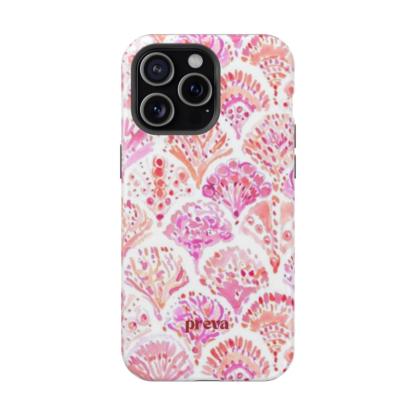 Pink Shell Watercolor Phone Case