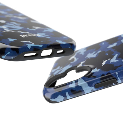 Blue Camo Phone Case