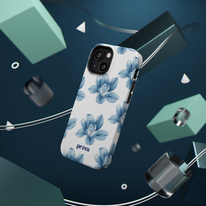 Blue Flowers Phone Case