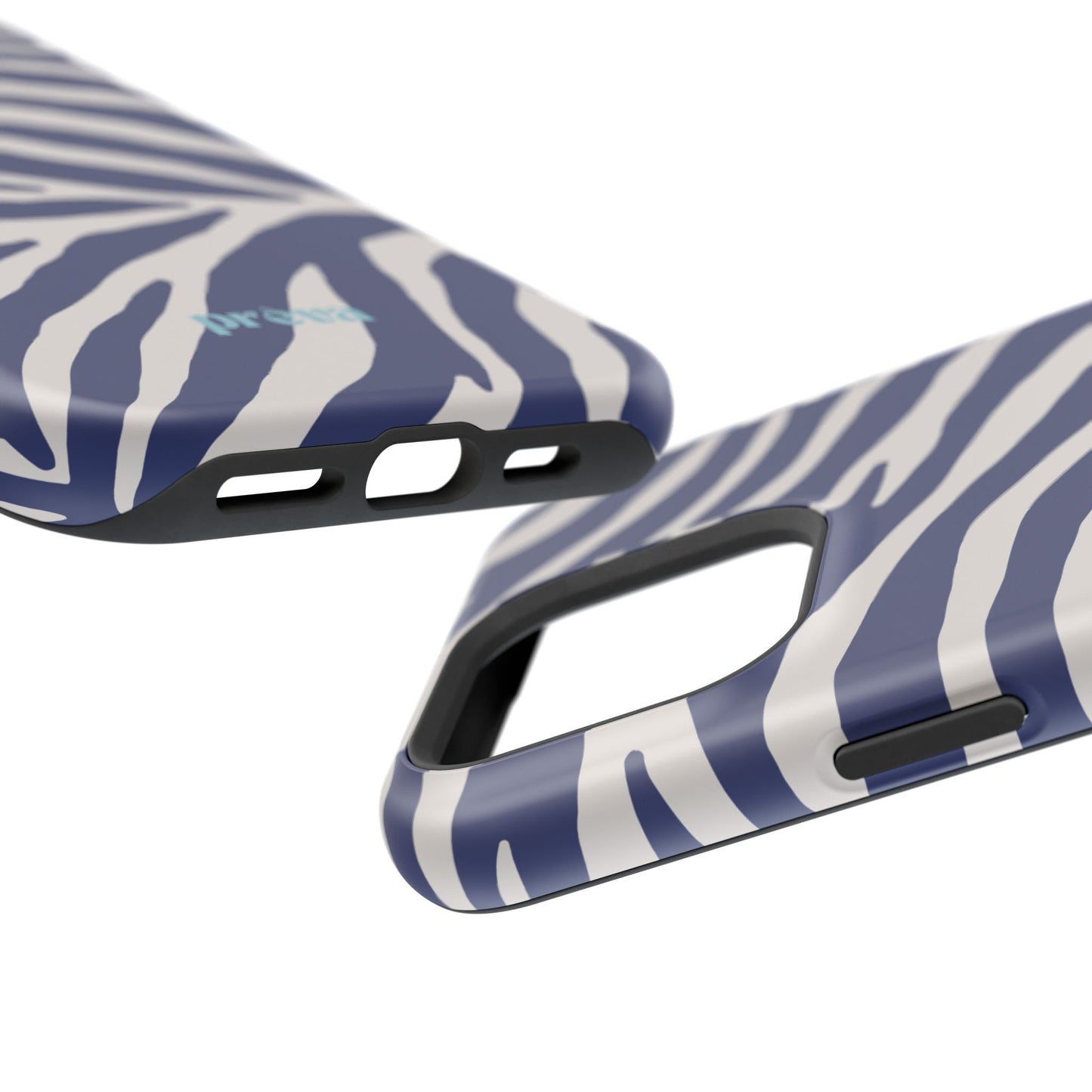 Blue Zebra Phone Case