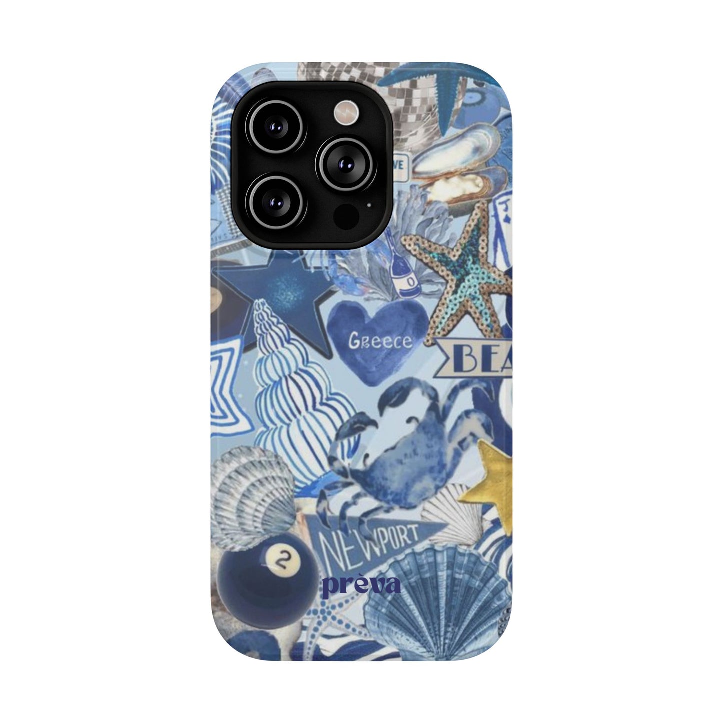 Coastal Collage Phone Case