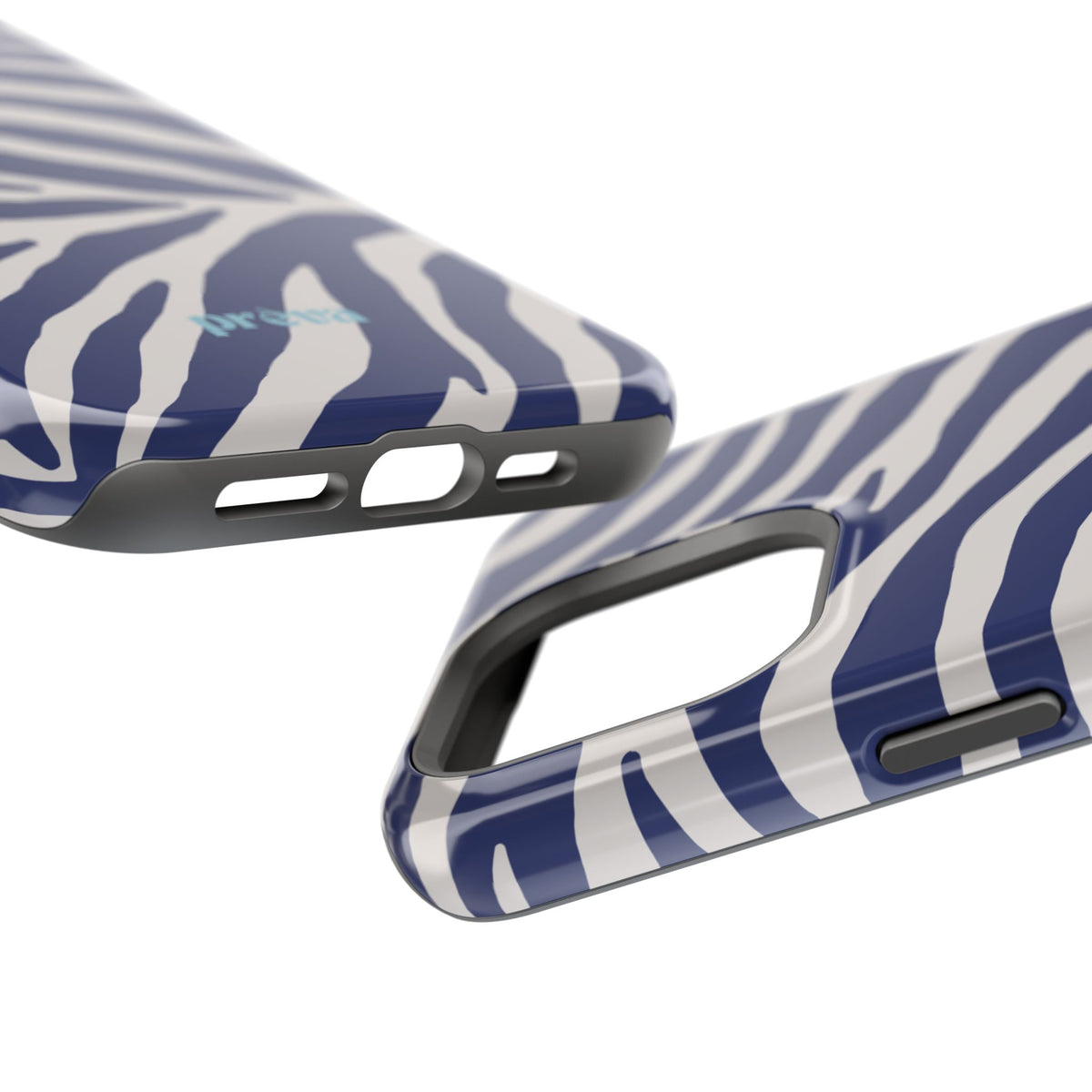 Blue Zebra Phone Case