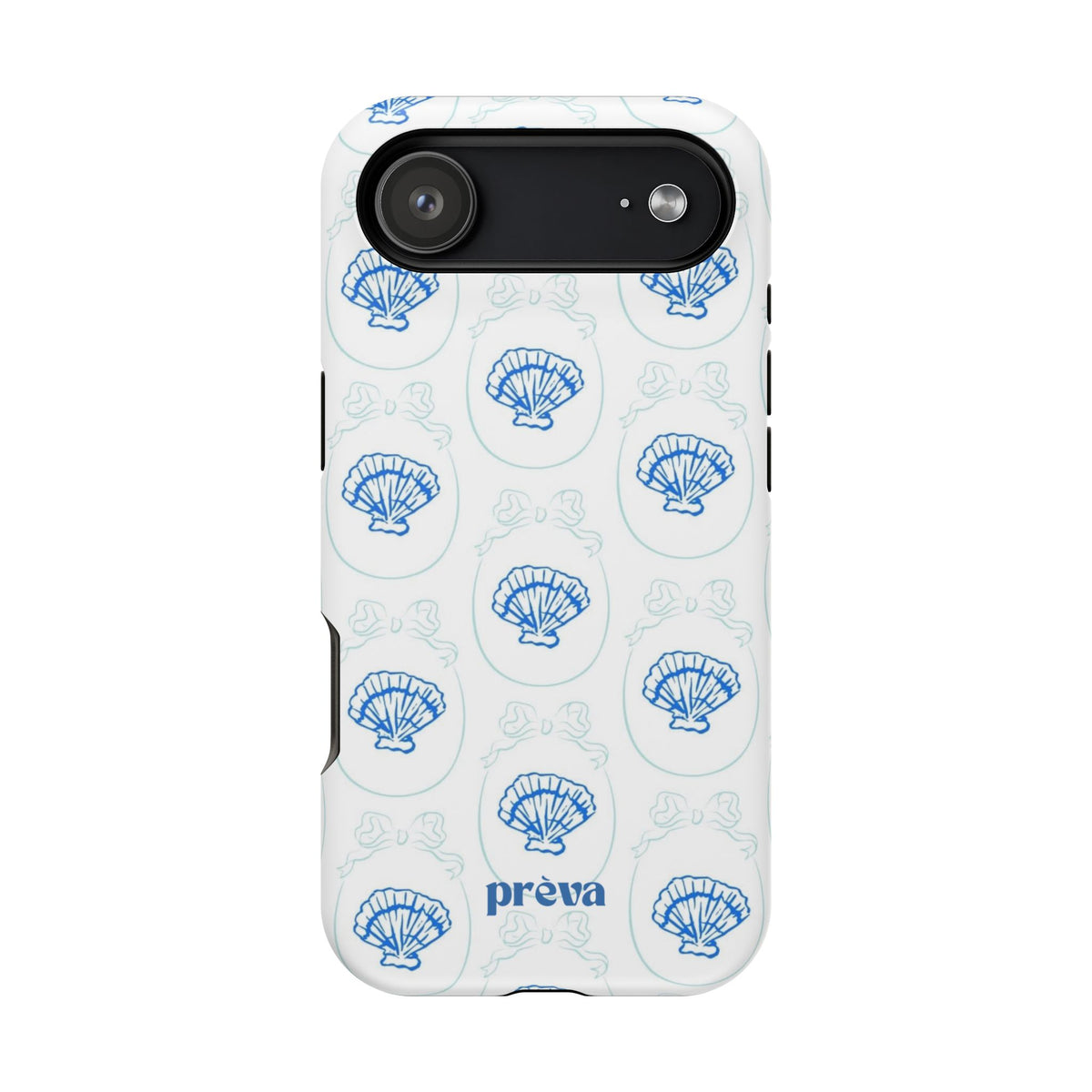 Fancy Teal Shell Phone Case