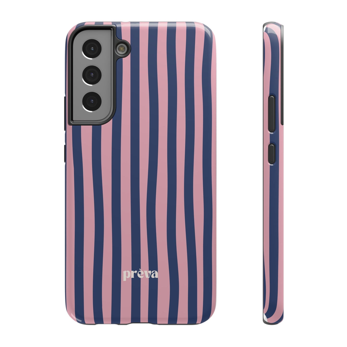 Blue and Pink Stripes Case