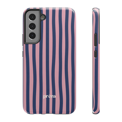 Blue and Pink Stripes Case