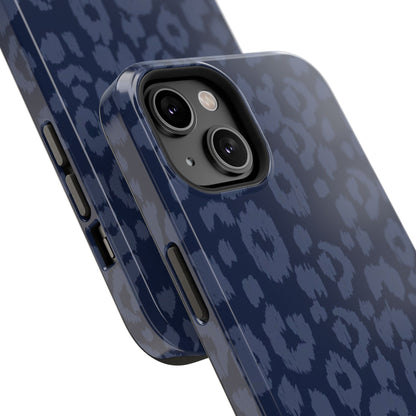 Navy Leopard  Phone Case