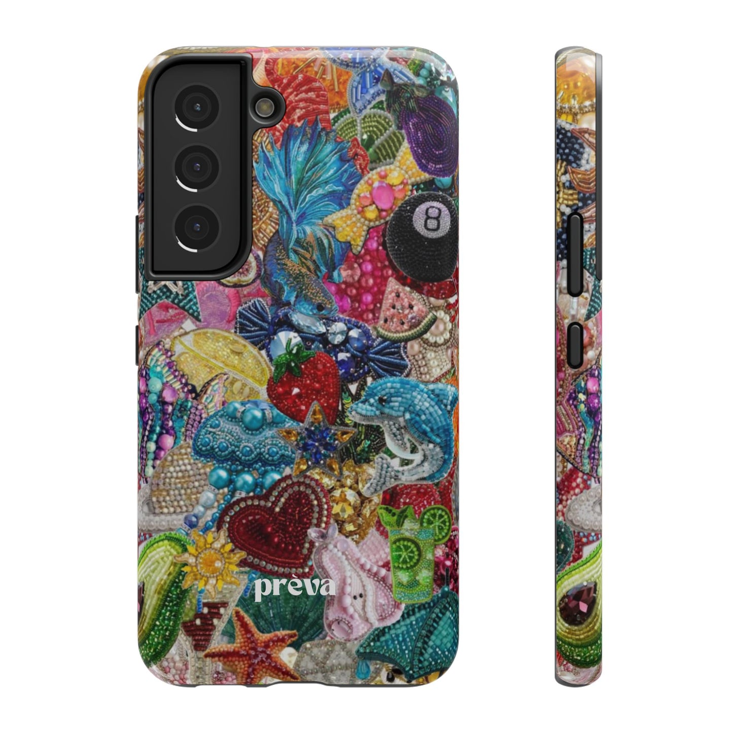 Colorful Rhinestone Phone Case