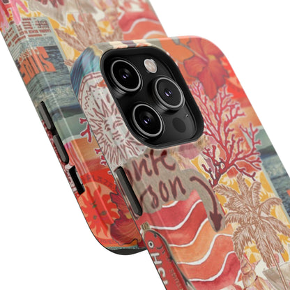 Vintage Floral Collage Phone Case