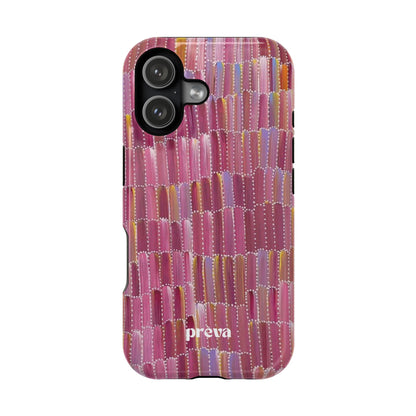 Pink Brushstroke Phone Case