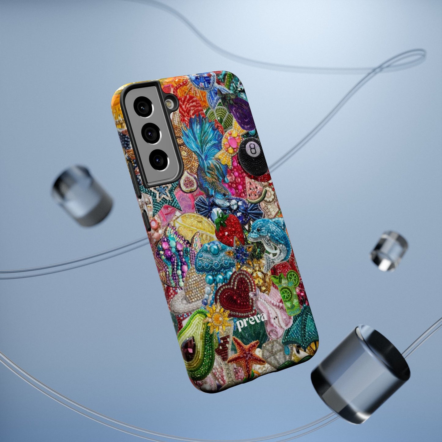 Colorful Rhinestone Phone Case