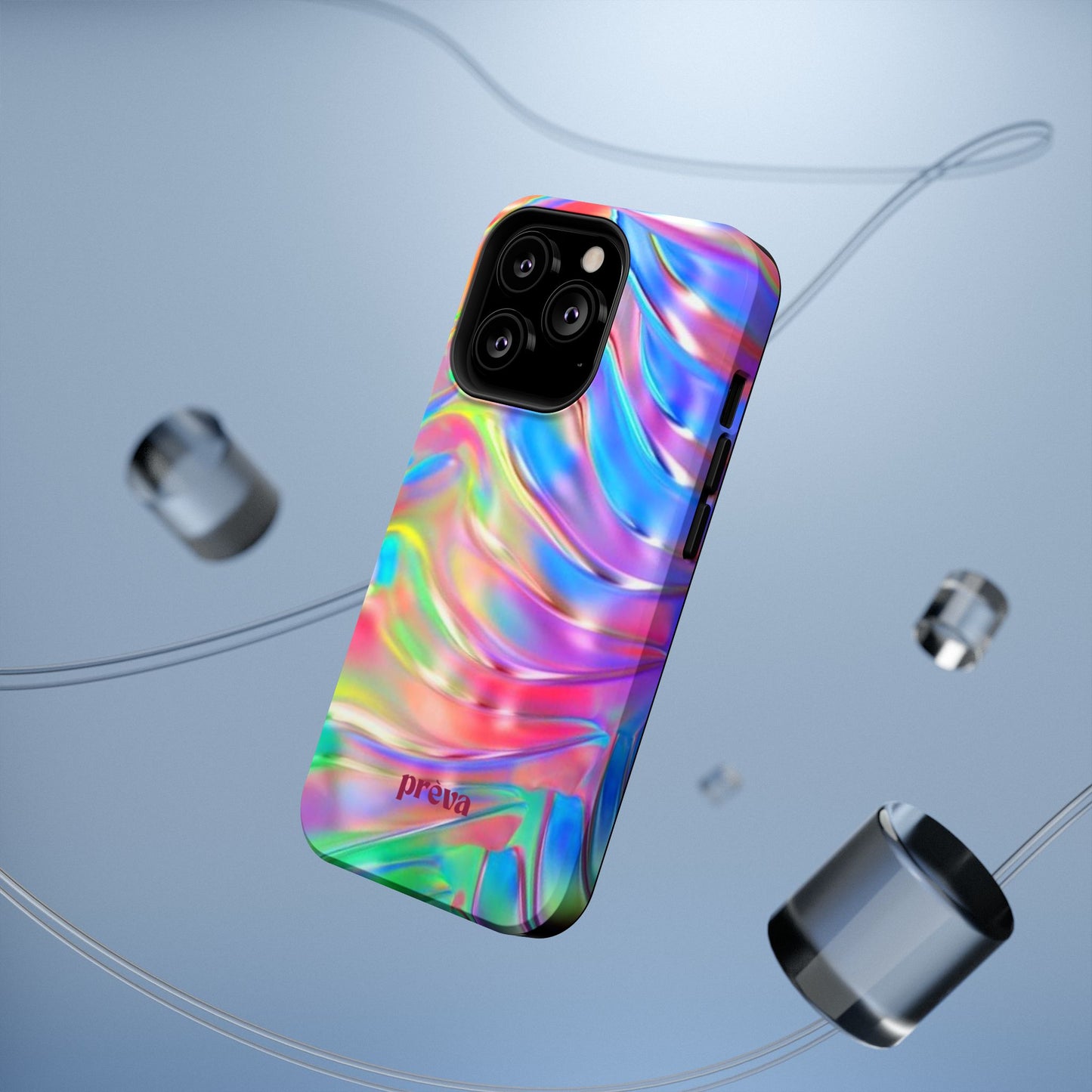 Iridescent Swirl Phone Case