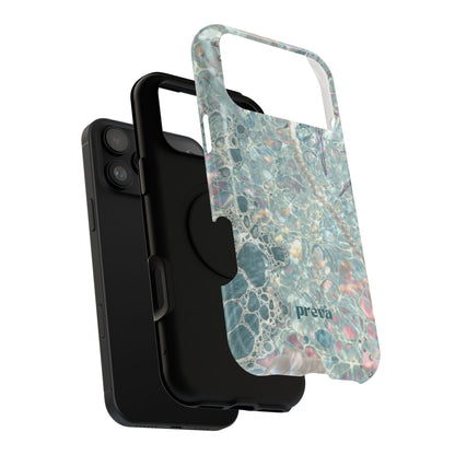 Marbled Seafoam Impact-Resistant Phone Case