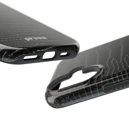 Black Croc Phone Case