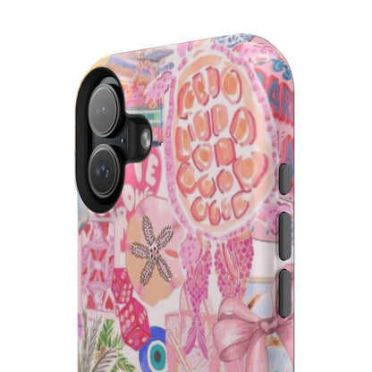 Pink Tropical Collage Phone Case