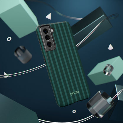 Striped Green Phone Case