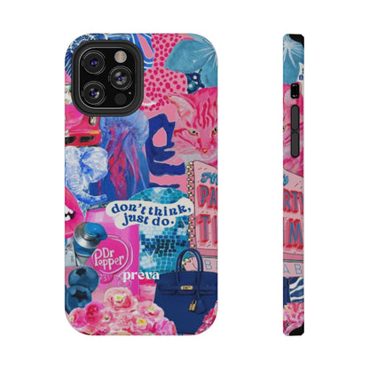 Vibrant Galaxy Collage Phone Case