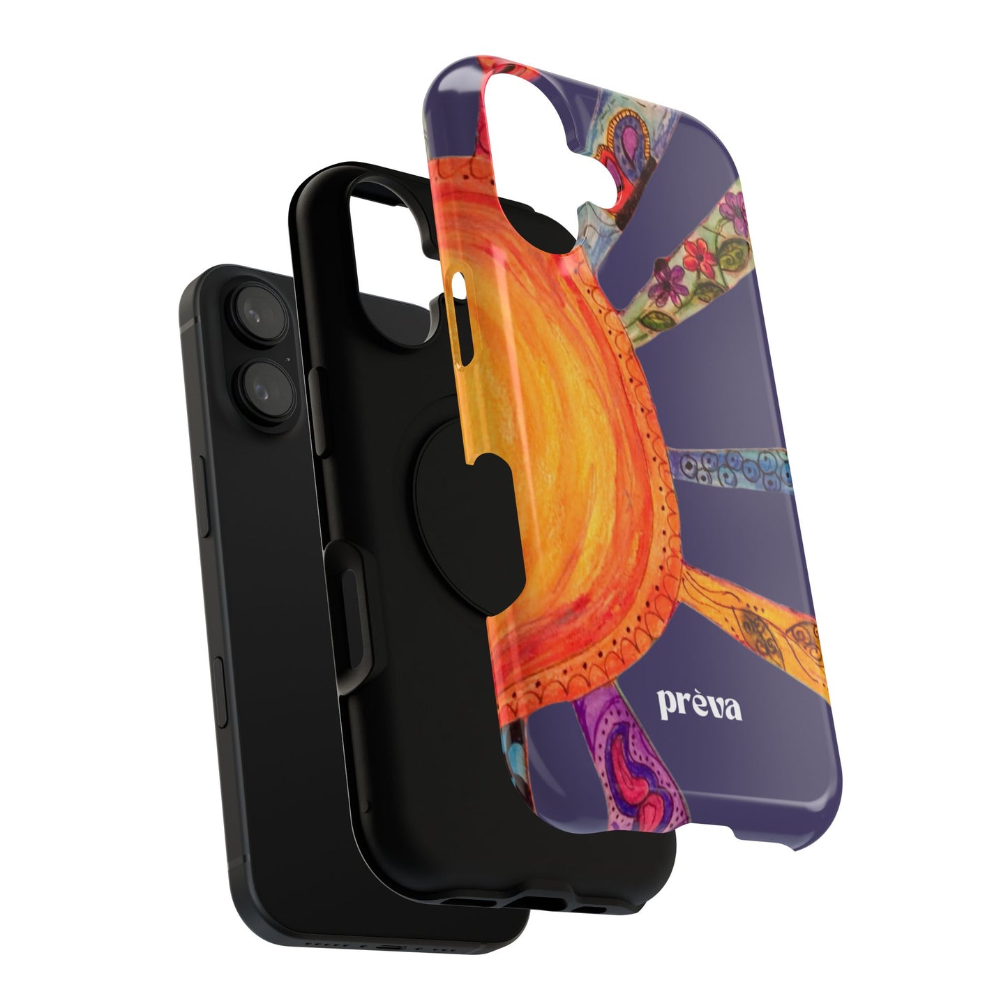 Purple Cancun Sun Phone Case