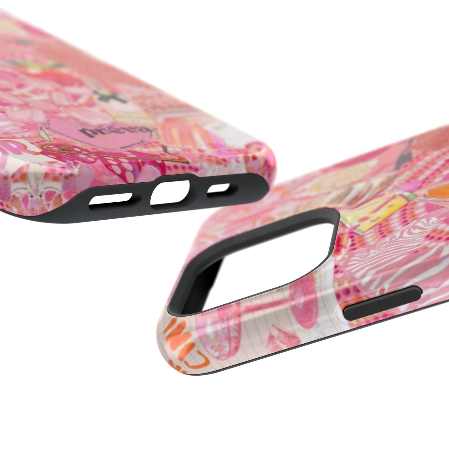 Pink Collage Phone Case