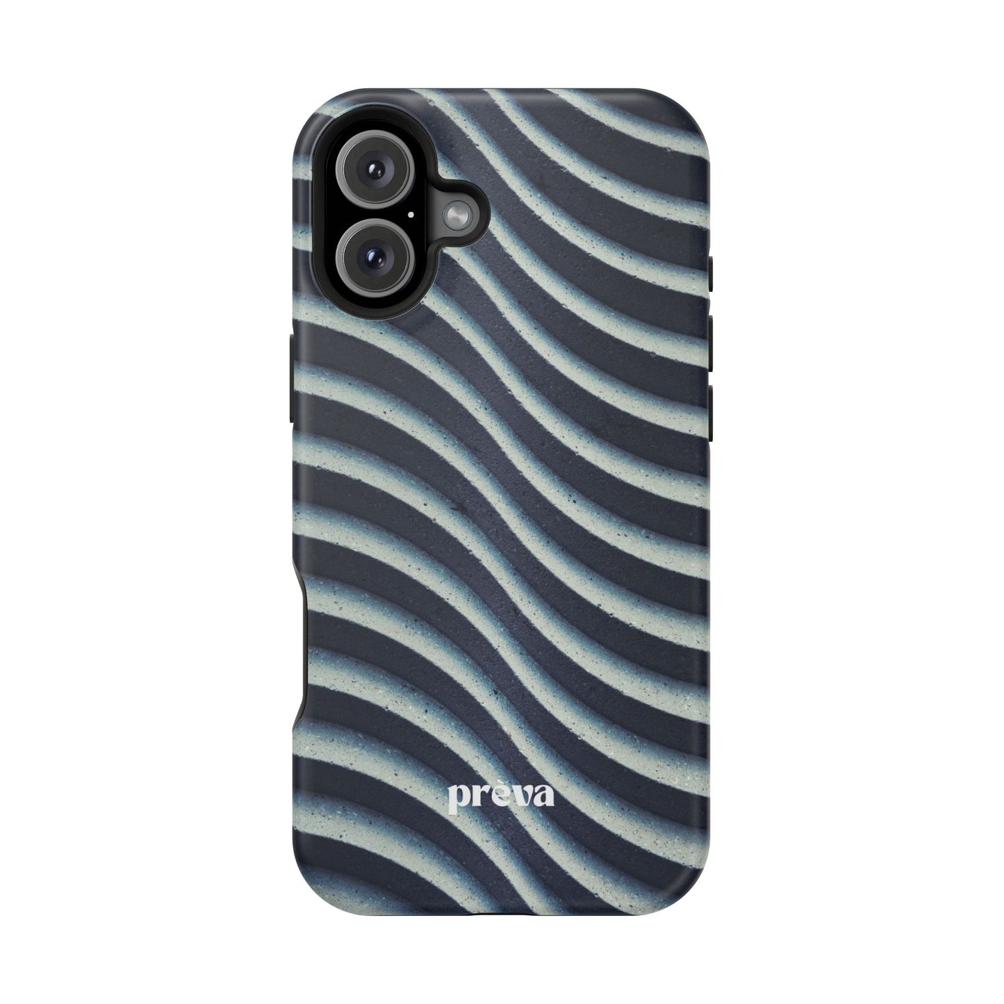 Navy Waves Phone Case
