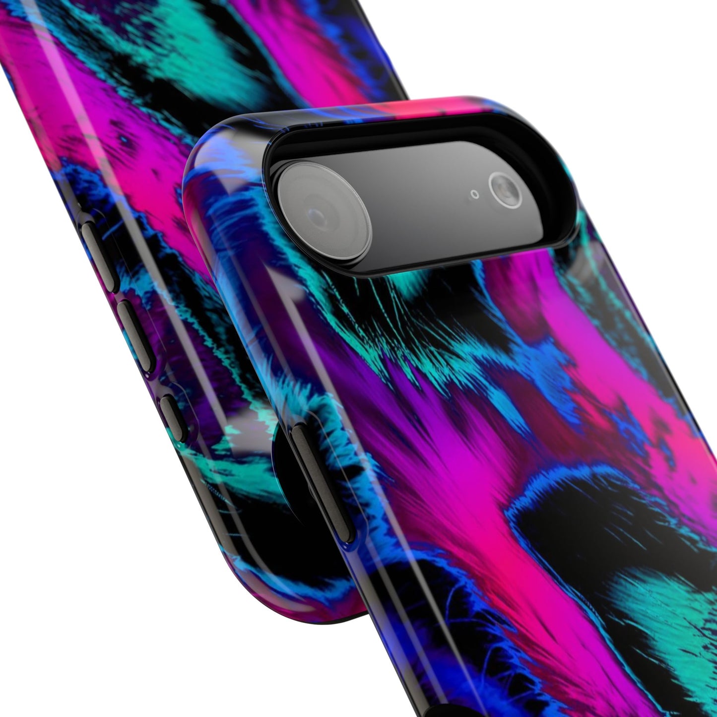Neon Swirl Phone Case